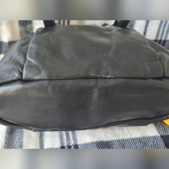 Coach Vintage  Juliette Black Leather  Bag - Picture 11 of 16